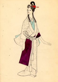 「奈は奈」いと衣装デザイン画