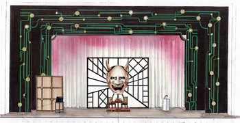 「熱海五郎一座 狼少女伝説 TOH !!」デザイン画