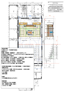 こまばアゴラ劇場国際交流プロジェクト2023『KOTATSU』_図面