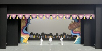 だいすけお兄さんとまことお兄さんの世界迷作劇場_舞台模型