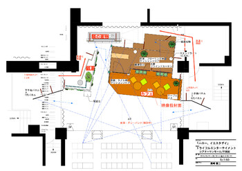 『ハロー、イエスタデイ 再演』_図面
