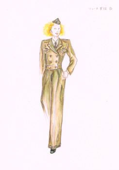 「Dietrich 〜生きた 愛した 永遠に〜」デザイン画