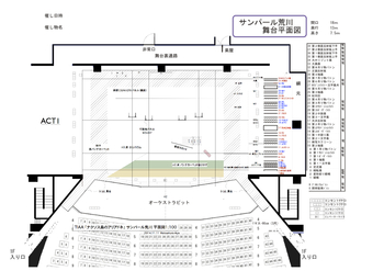 「炎の蜃気楼 昭和編 夜叉衆ブギウギ」色図面