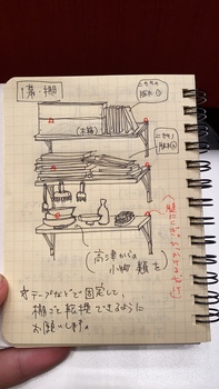 「なまくら刀と瓦版屋の娘」イメージスケッチ