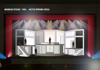 「MANKAI STAGE A3! Act2 SPRING 2022」エレベーション