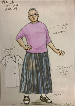 「ノア美容室」デザイン画