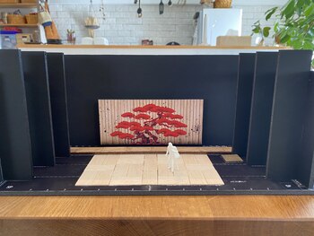 「秘剣つばめ返し」模型写真