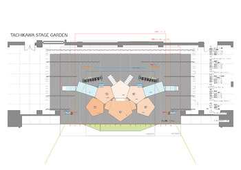 「MANKAI STAGE A3! Troupe LIVE SPRING 2021」平面図案