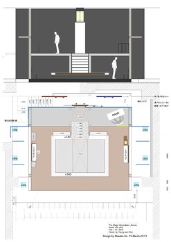 「ラ・ボエーム」家主ベノア衣装デザイン画