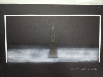 ファウスト 4幕-2場-2 デザイン画