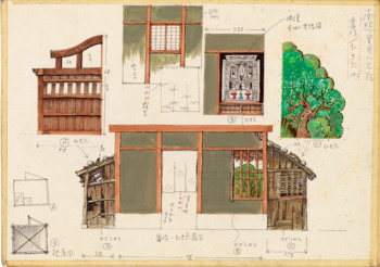 「南総里見八犬伝」番作小屋/ひき六内 書き抜き