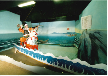 名古屋城菊人形展「豊臣秀吉」〜花ひらく出世絵巻〜飾り写真