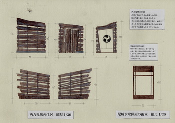 「海賊、森を走ればそれは焔...」書き抜き図面