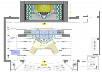 「Voice」平面図・正面図