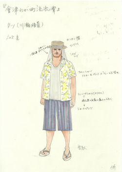 「ジプシー男爵」各場デザイン画