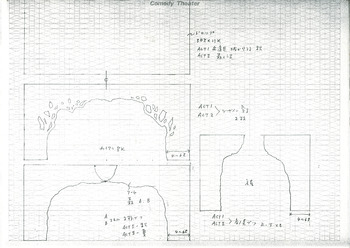 「トスカ」各場デザイン画