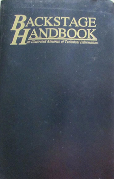 The Backstage Handbook: An Illustrated Almanac of Technical Information Imitation Leather – January 1, 1994